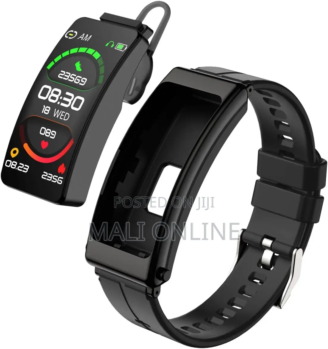 2-in-1 Sports Smartwatch With Wireless Earbuds Bluetooth 5.2 Ipx6