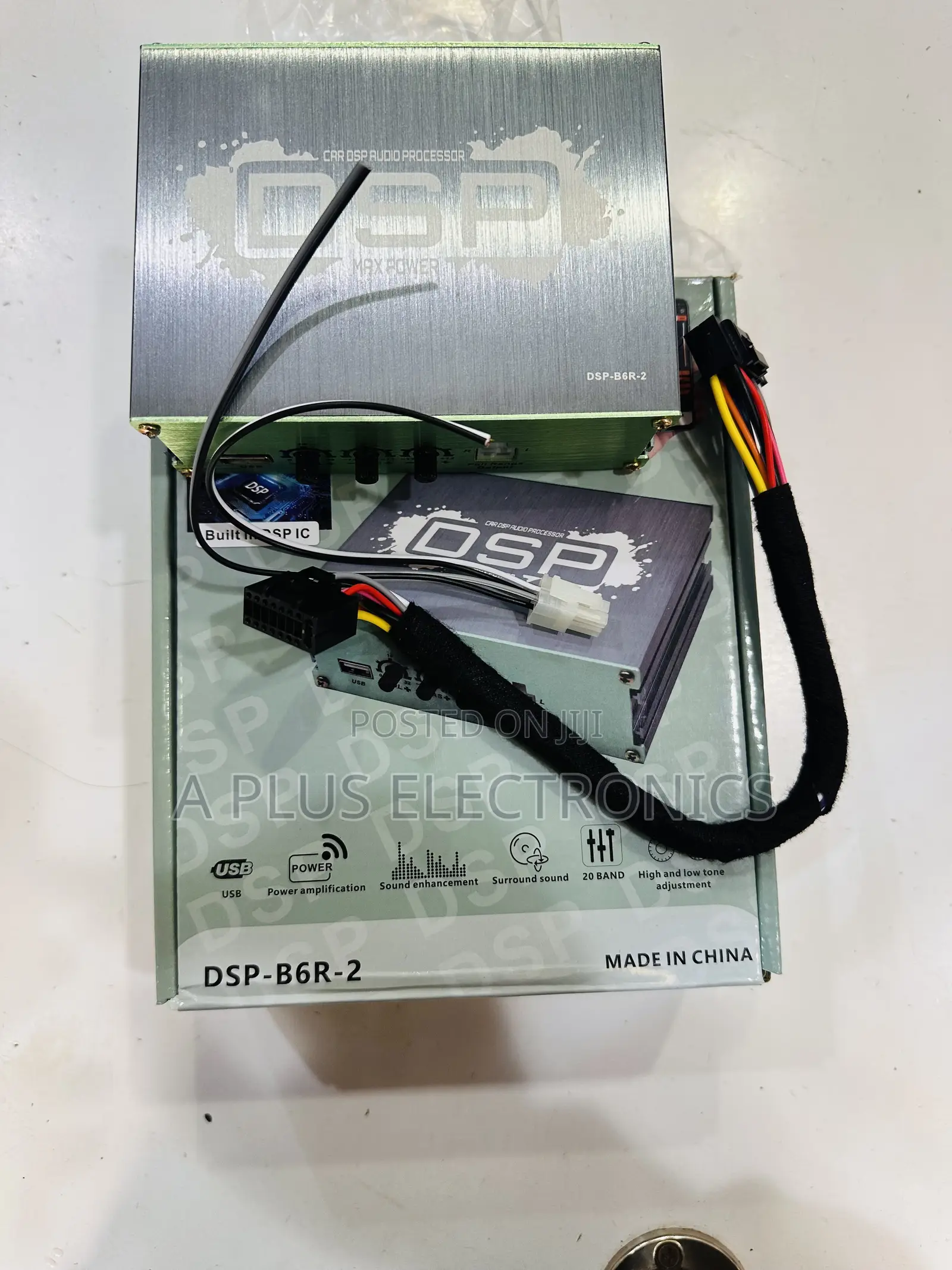 Car Amplifier DSP Dual Channel Equalizer