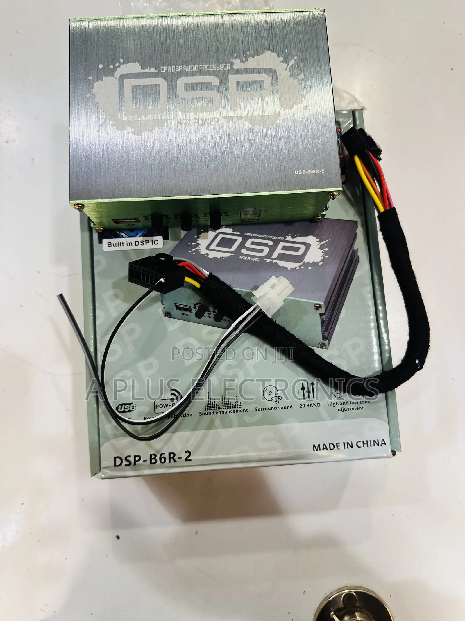 Car Amplifier DSP Dual Channel Equalizer