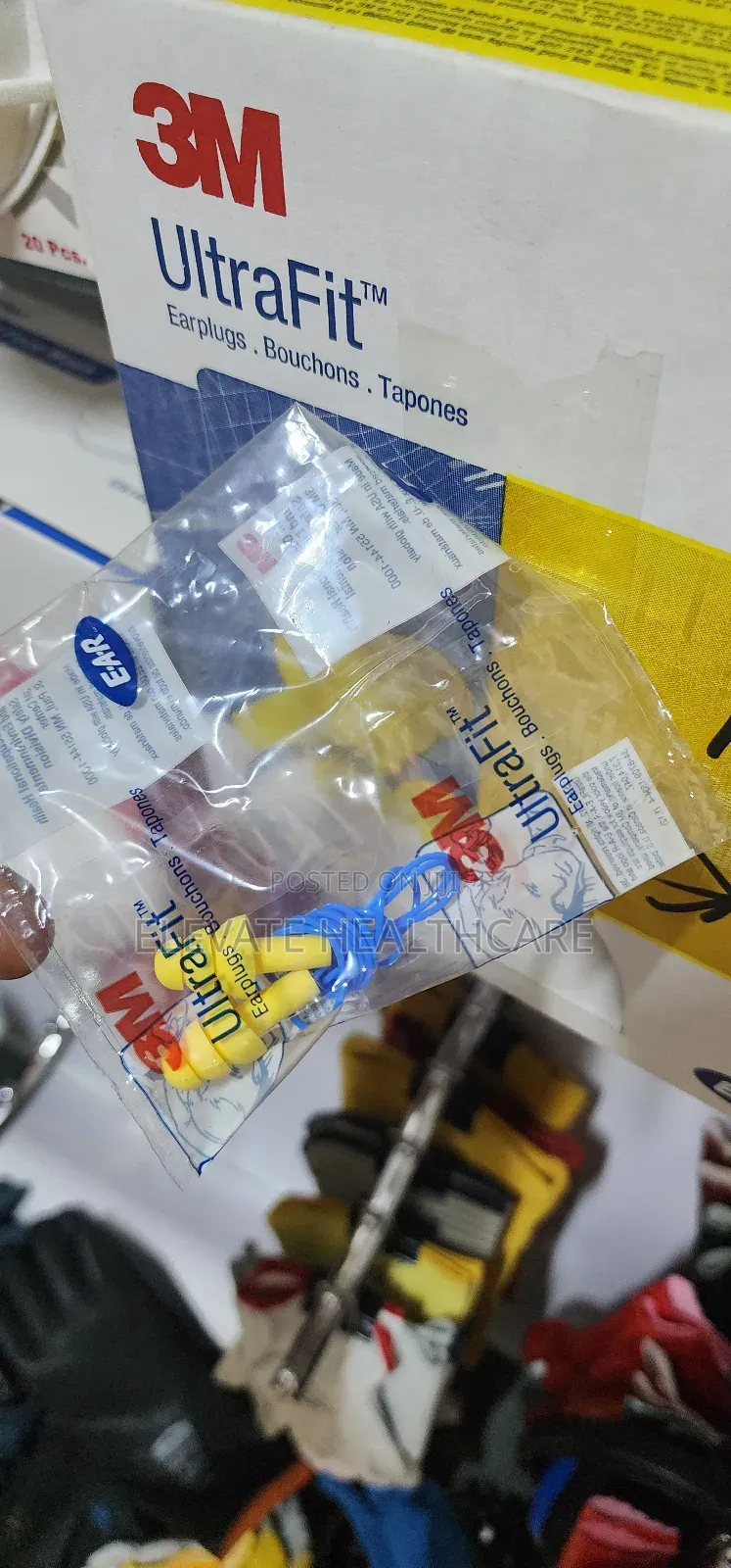 3m Ultrafit Reusable Earplugs  Nrr 25db