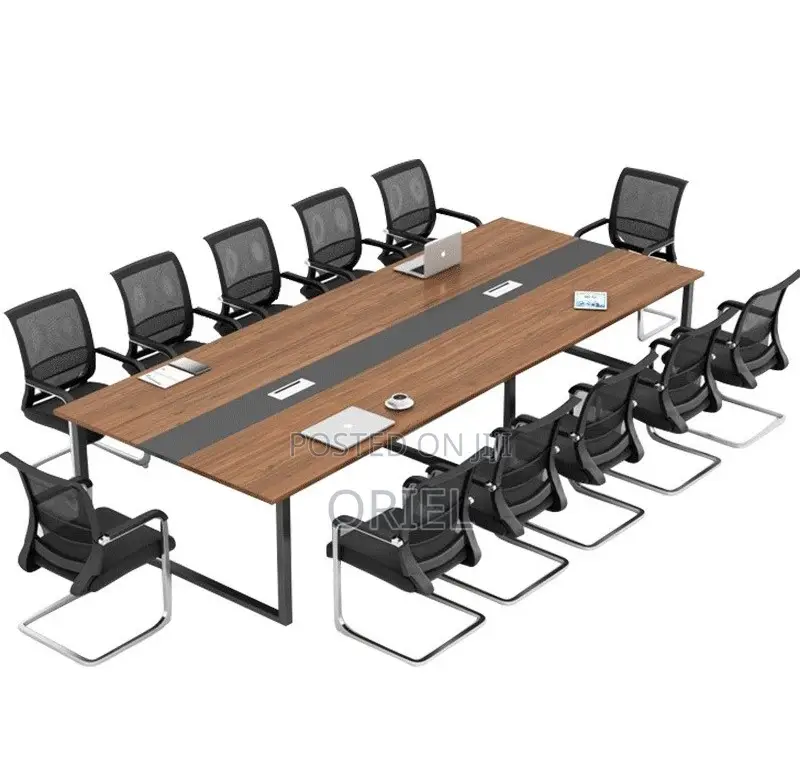 Conference Tables; Spacious 2.4m Boardroom Conference Table