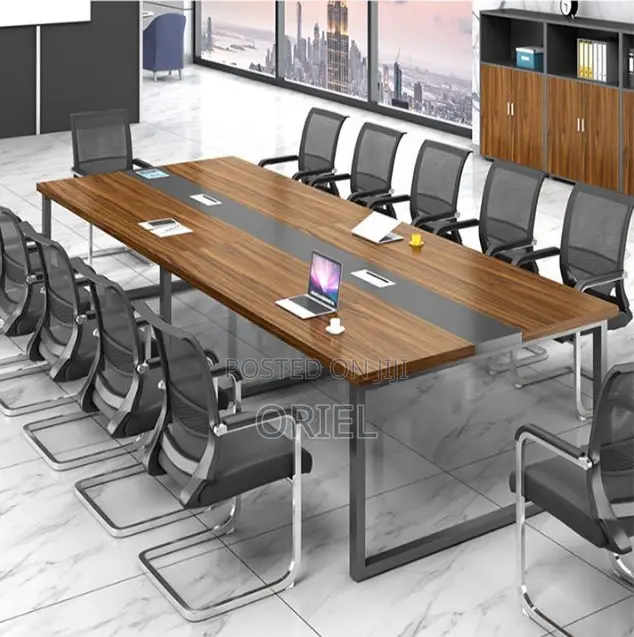 Conference Tables; Spacious 2.4m Boardroom Conference Table