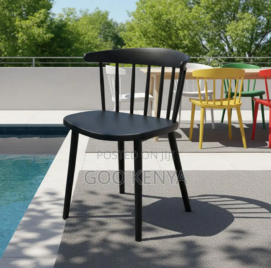 Home Chair; Modern Dining Chair With Heavy-duty Polypropylene Frame