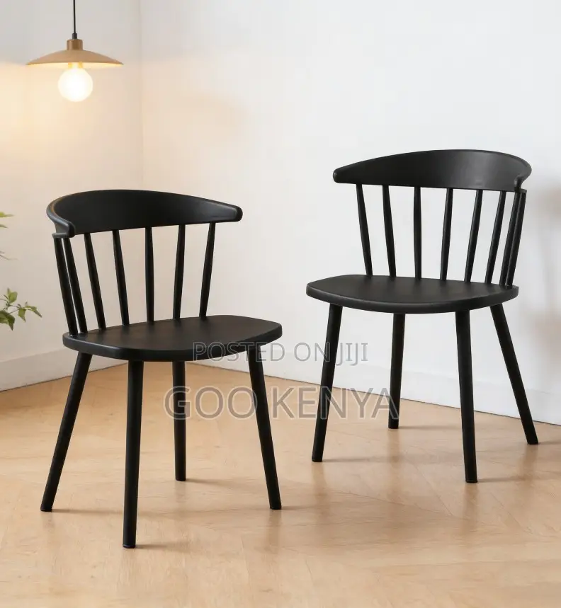Home Chair; Modern Dining Chair With Heavy-duty Polypropylene Frame