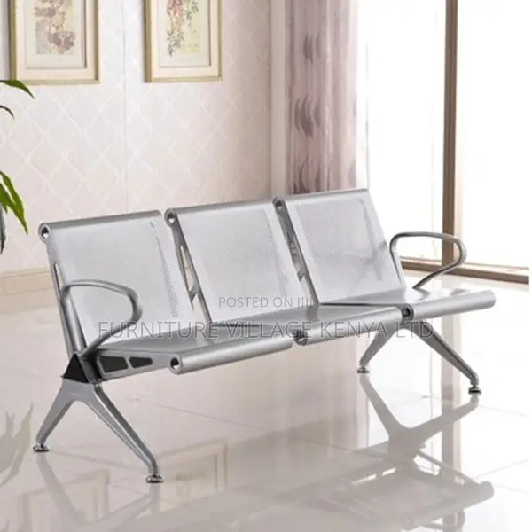 Waiting Bench; 3-link Office Waiting Bench