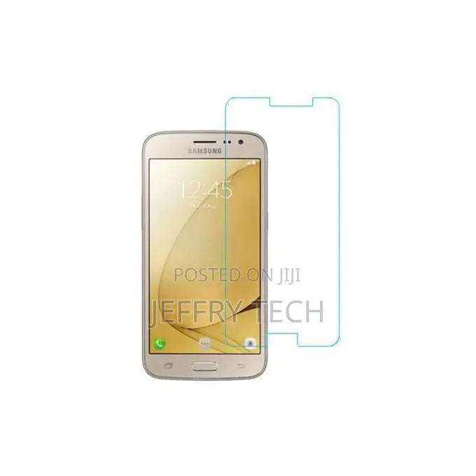Tempered Glass Screen Protector for Samsung J2, Clear Transparent
