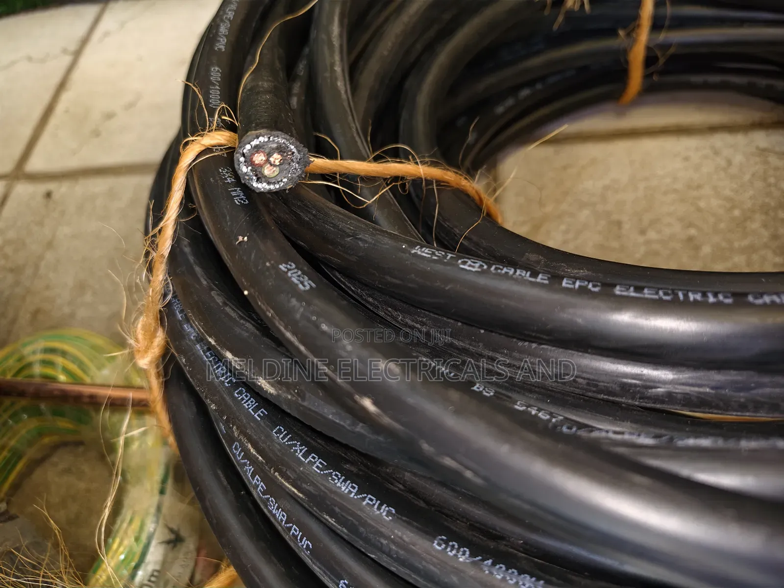 Amoured Cable 4.0mm 3core