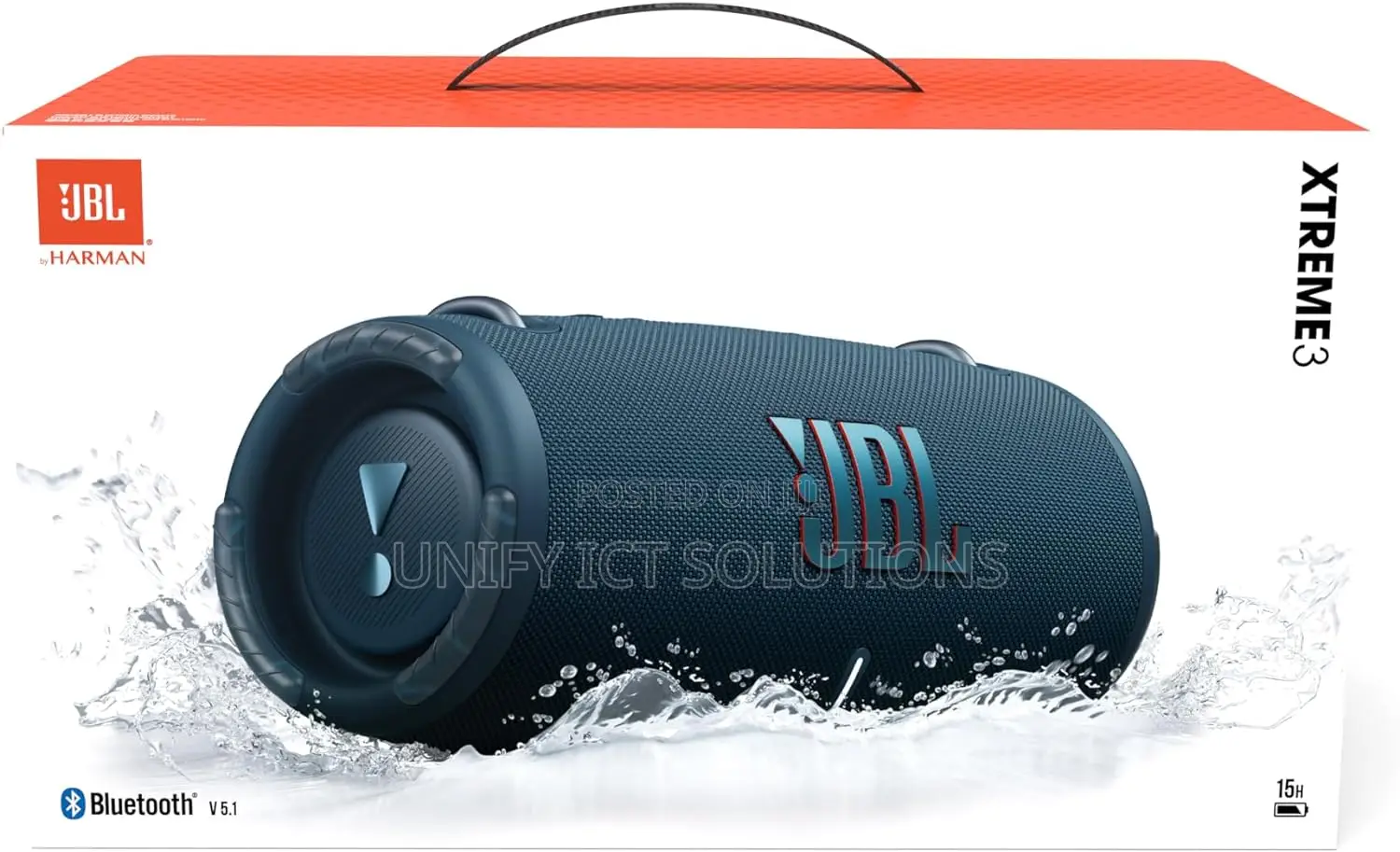 JBL Xtreme 3 Wireless Bluetooth Speaker-Blue