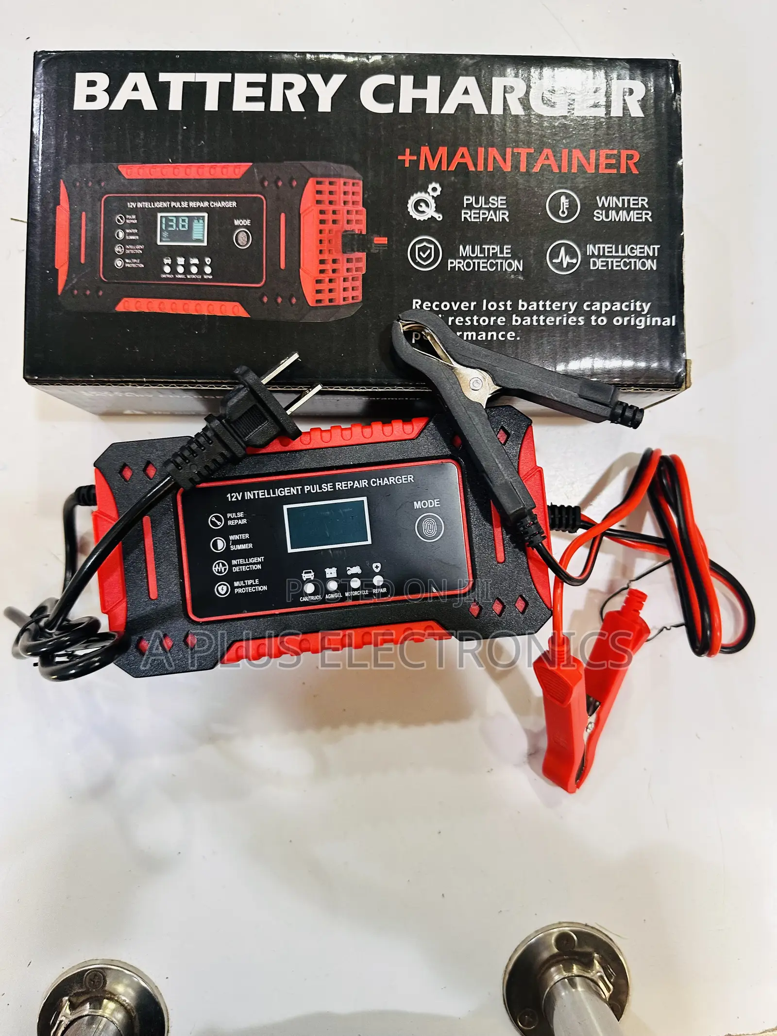 Battery Charger and Pulse Repairer 12v6a – Heavy Duty