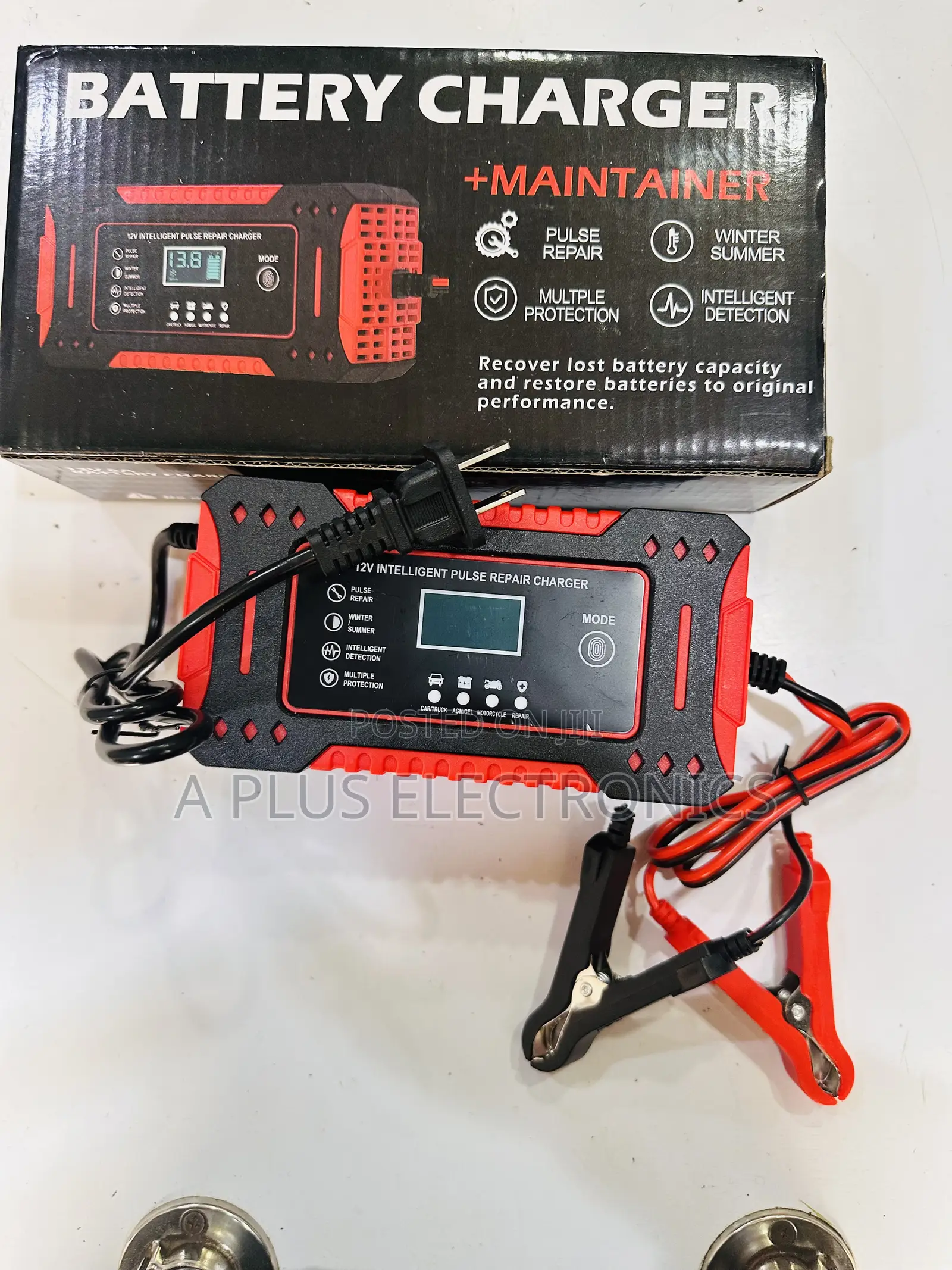 Battery Charger and Pulse Repairer 12v6a – Heavy Duty