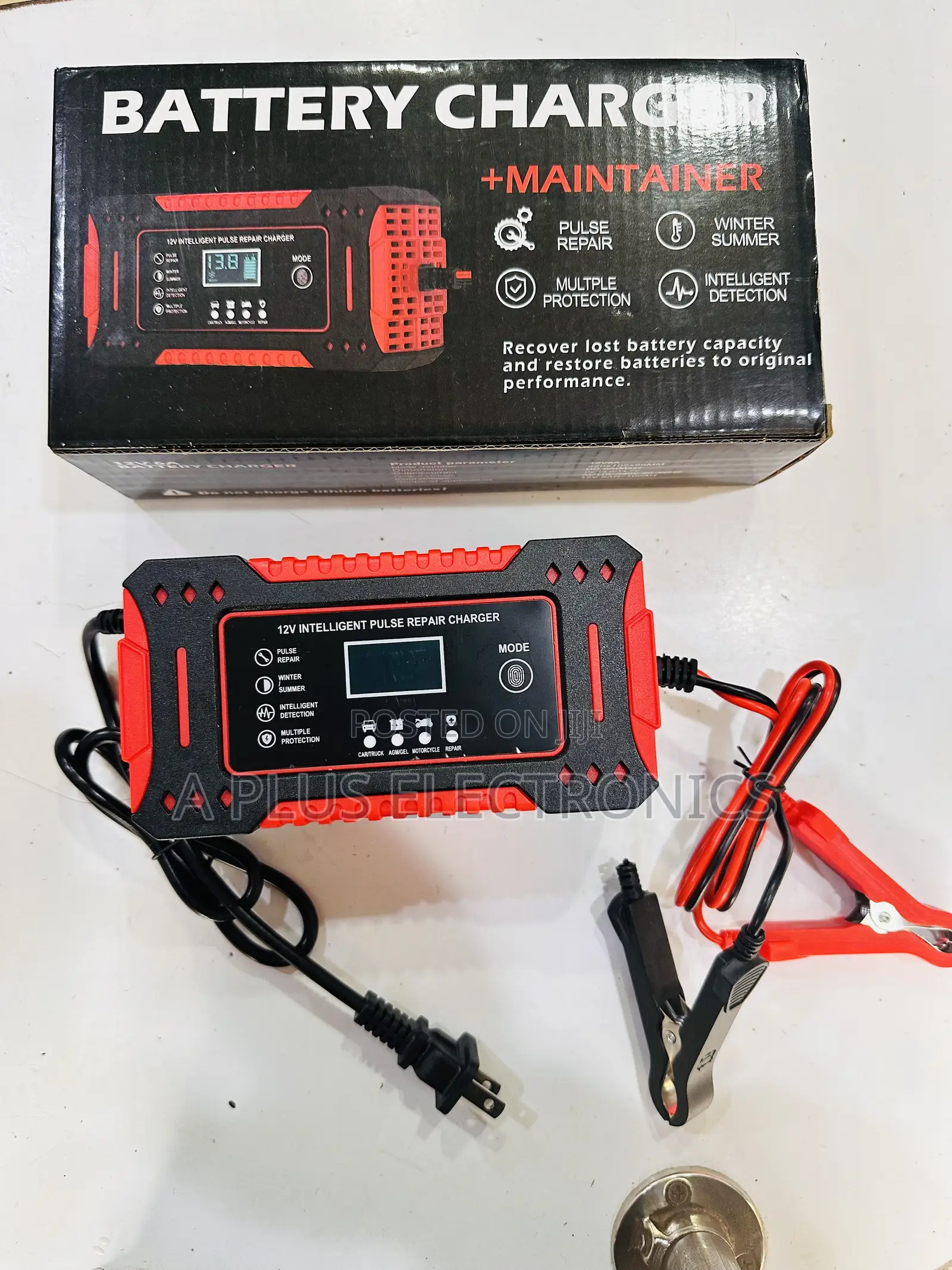 Battery Charger and Pulse Repairer 12v6a – Advanced Pulse Repair Tech