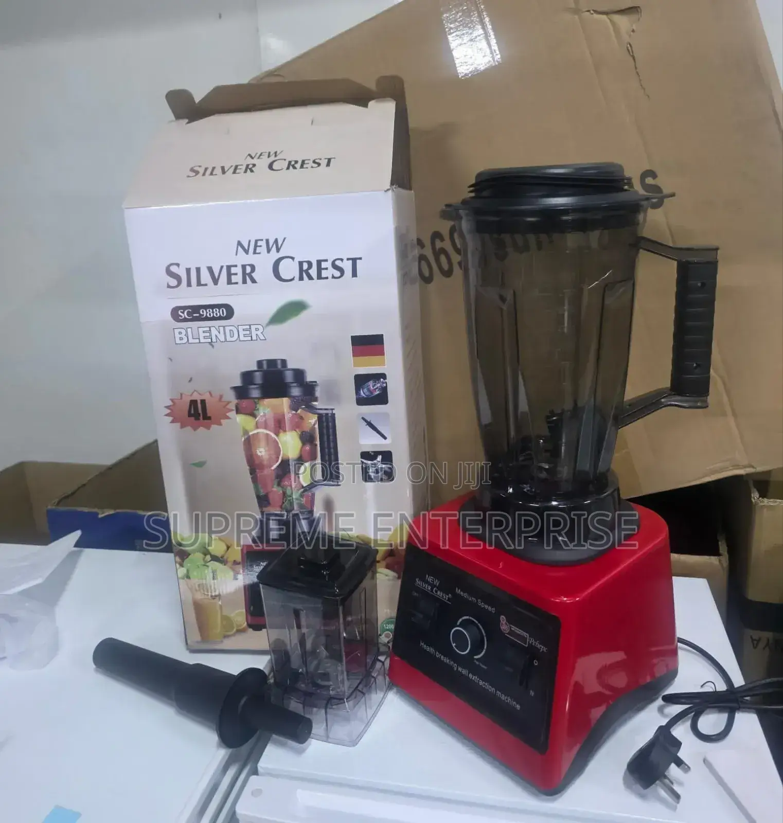 Silver Crest Blender