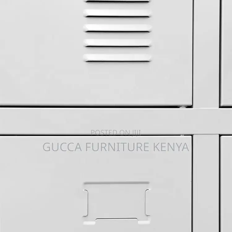 12-locker Metallic Gym Storage Cabinet