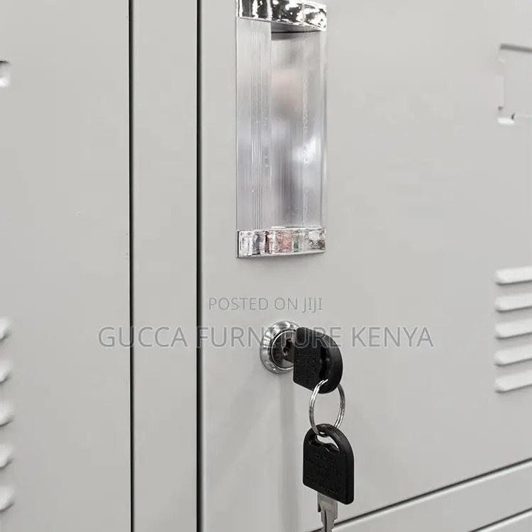 12-locker Metallic Gym Storage Cabinet