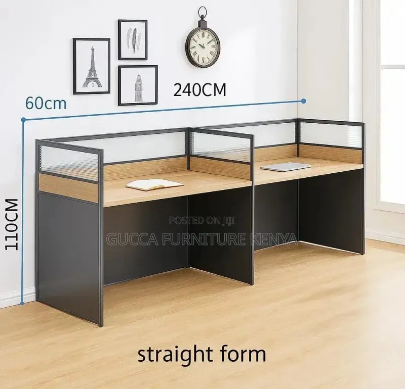 2-way Straight Modular Office Workstation