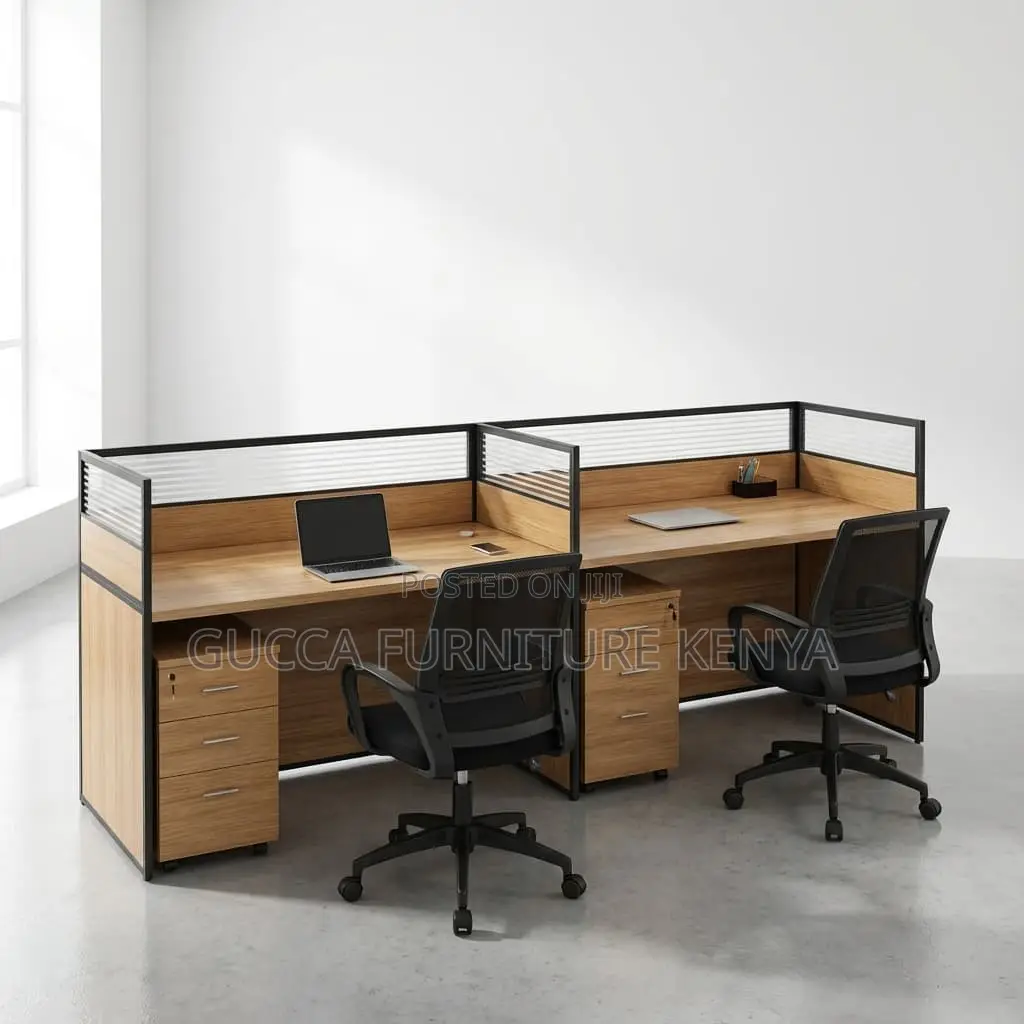2-way Straight Modular Office Workstation
