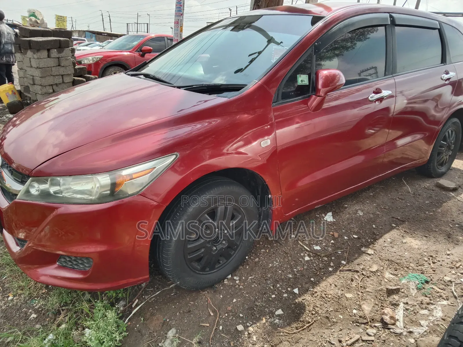 Honda Stream 2009 Maroon