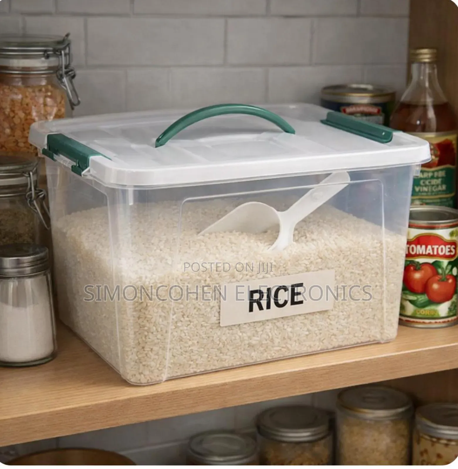 10l Clear Cereals Storage Containers