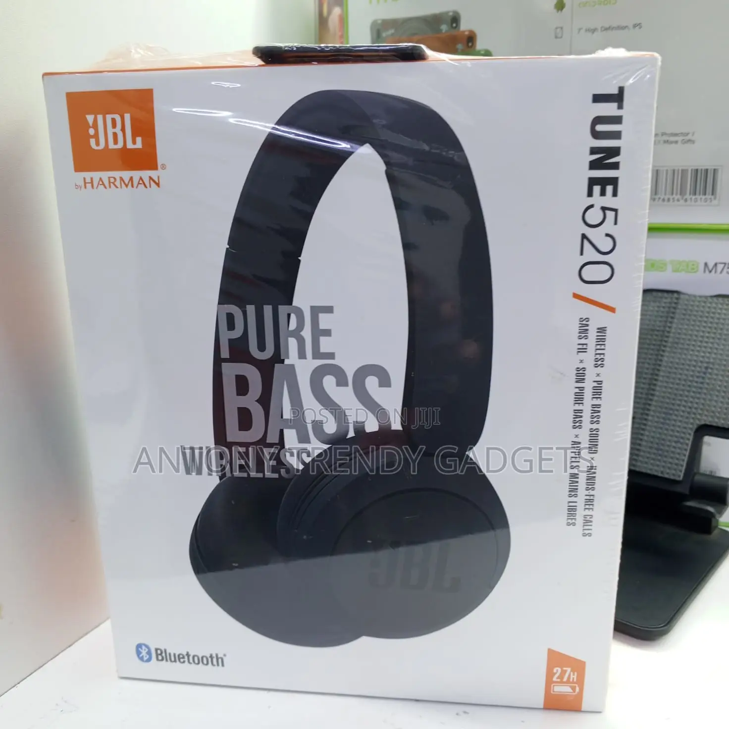 Jbl Tune 520bt Wireless Headphones Deep Bass Sound
