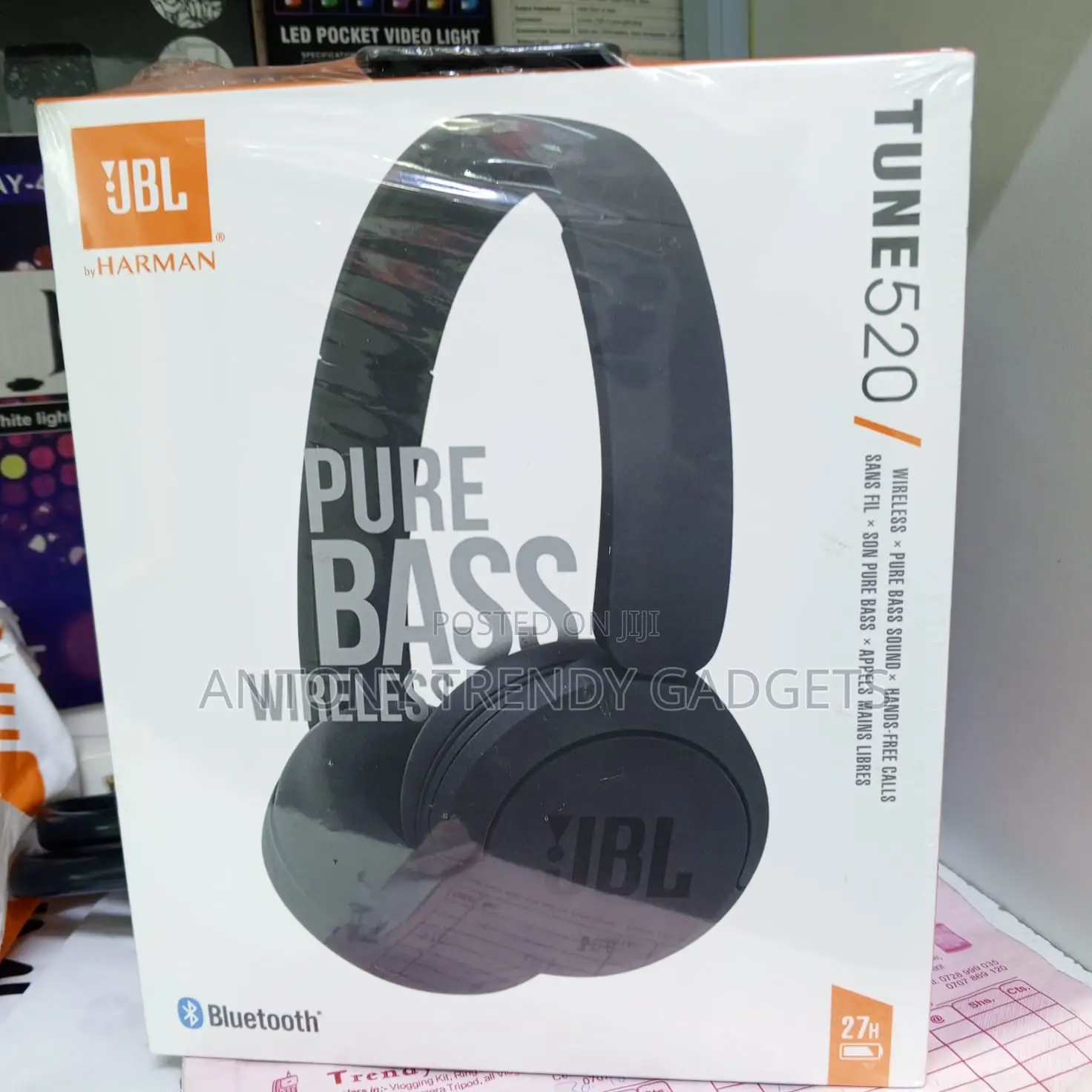 Jbl Tune 520bt Bluetooth Headset Hands-free Calls