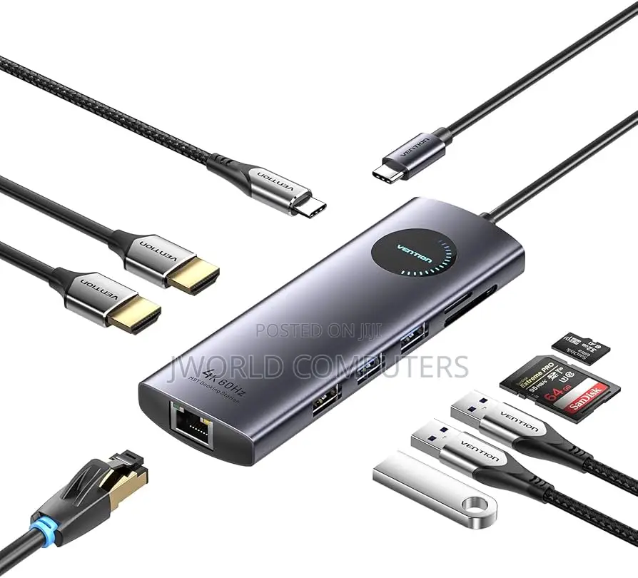 Vention Usb 3.0 to Gigabit Ethernet Adapter Gray 0.15m