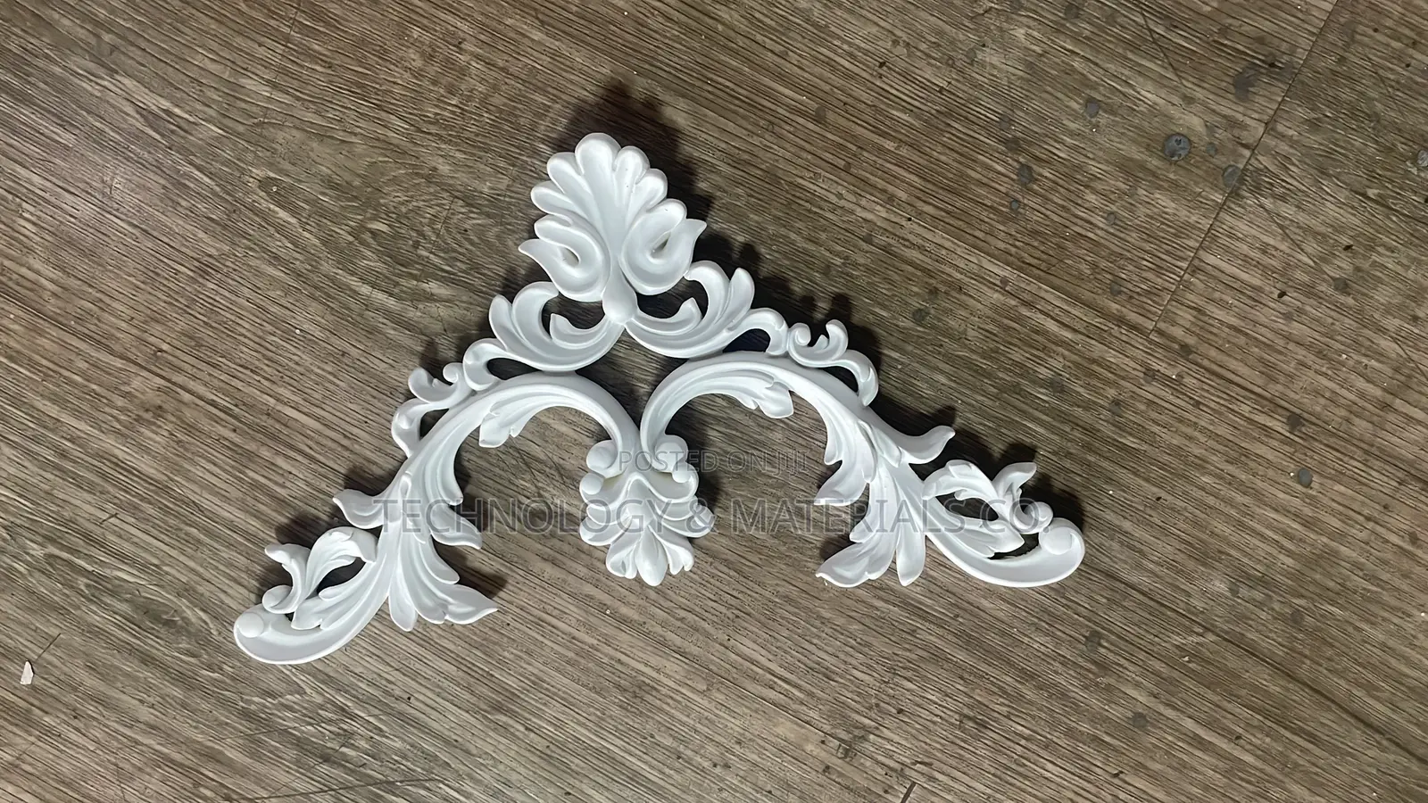 Wainscoting Flower -1 Inch 6387