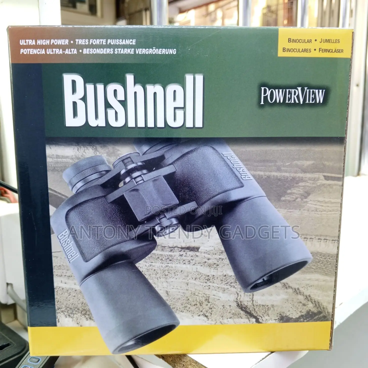 Bushnell 60x Zoom Binoculars For Outdoor Viewing