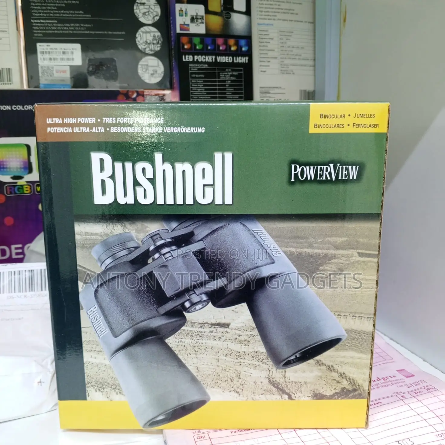 Bushnell 60x Zoom Binoculars For Outdoor Viewing