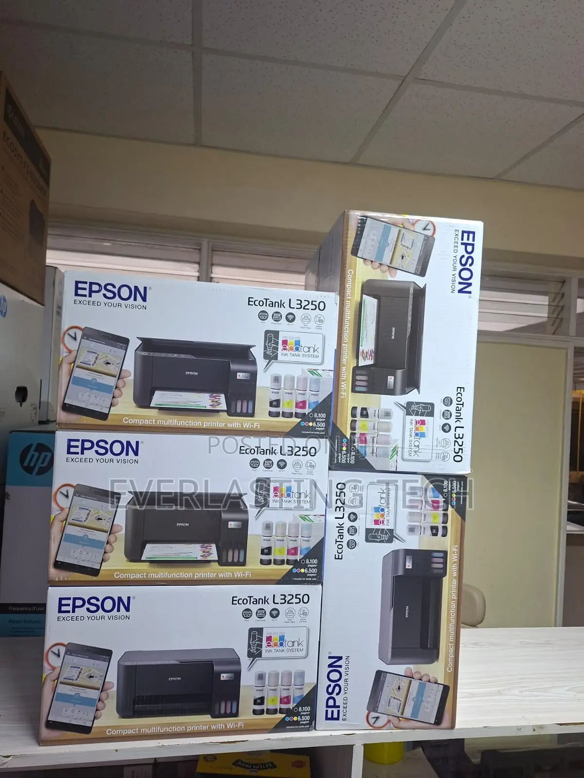 Epson Ecotank L3250 A4 Wi-Fi All-in-One Ink Tank Printer