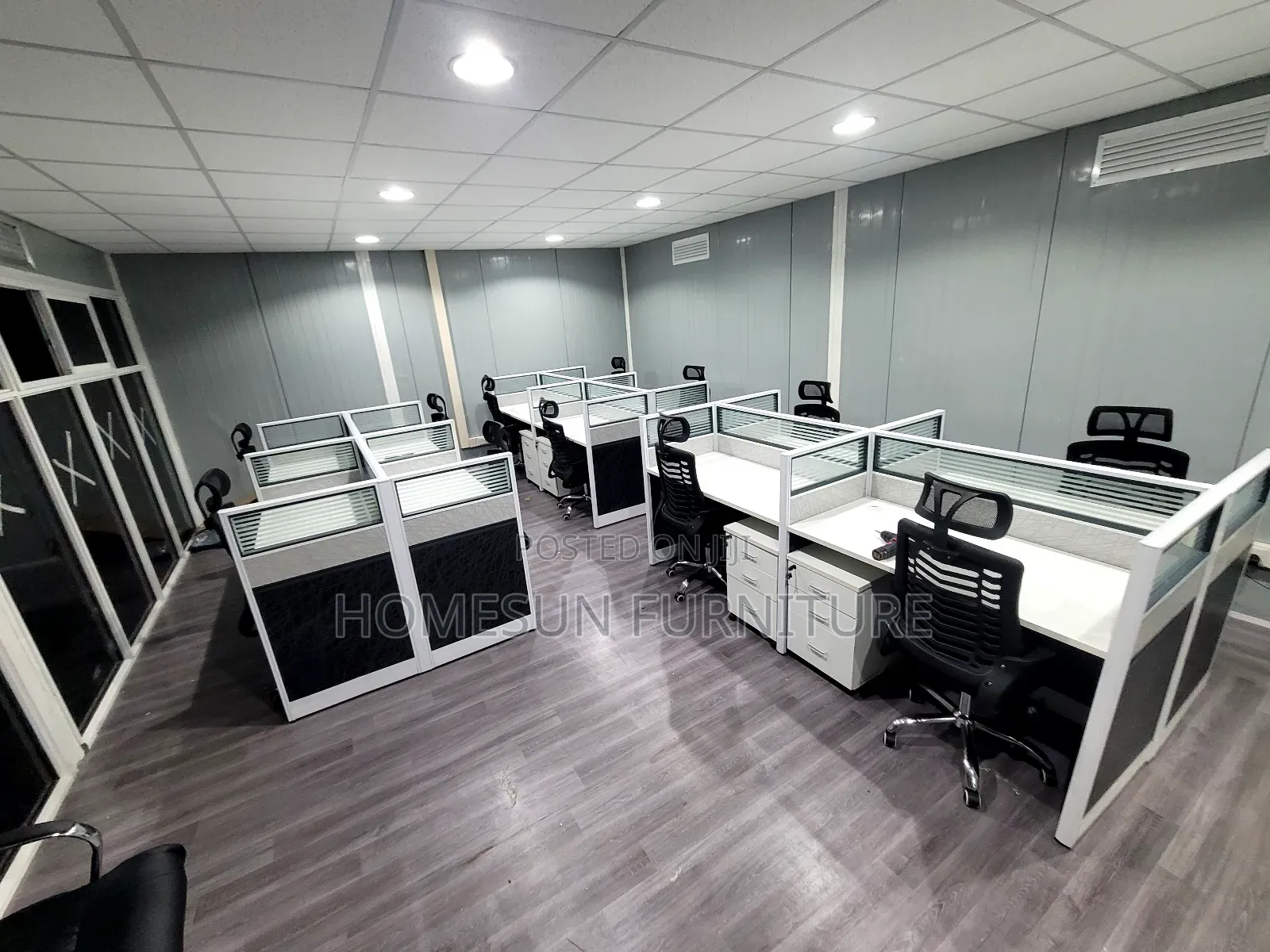 Workstation 4way Office Desk