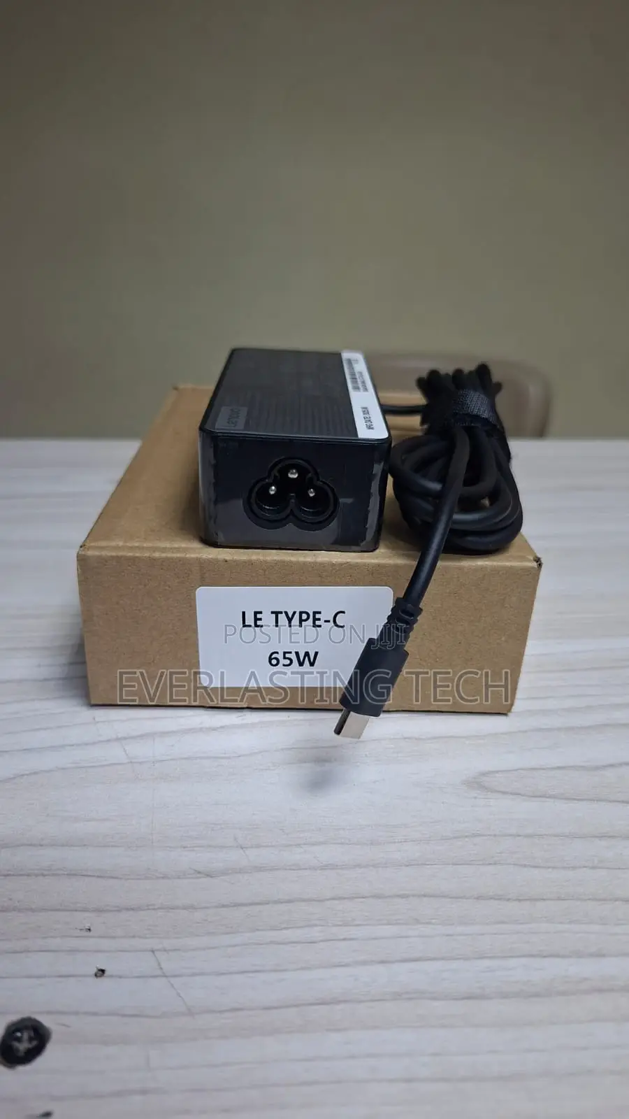 Lenovo Original 65w Type-C Laptop Charger Usb-C Power Adapter