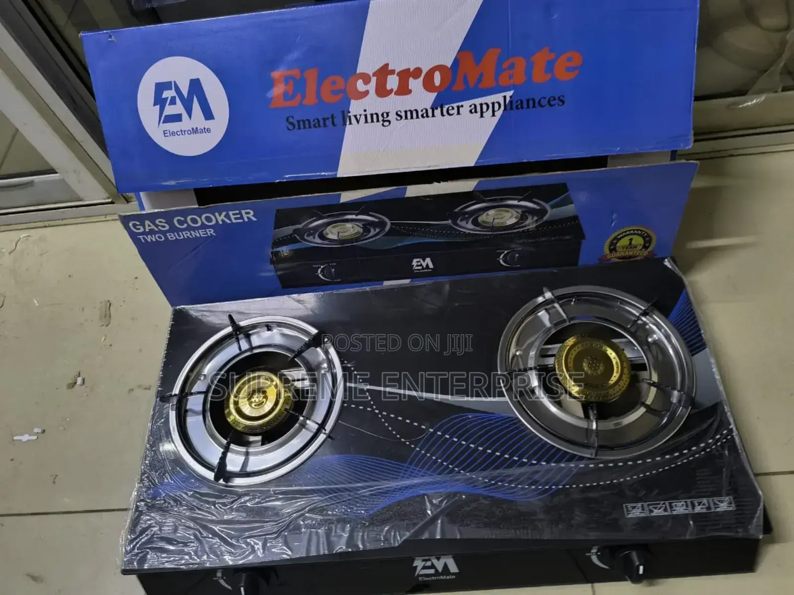 Two Burners Gas Cooker Electromate