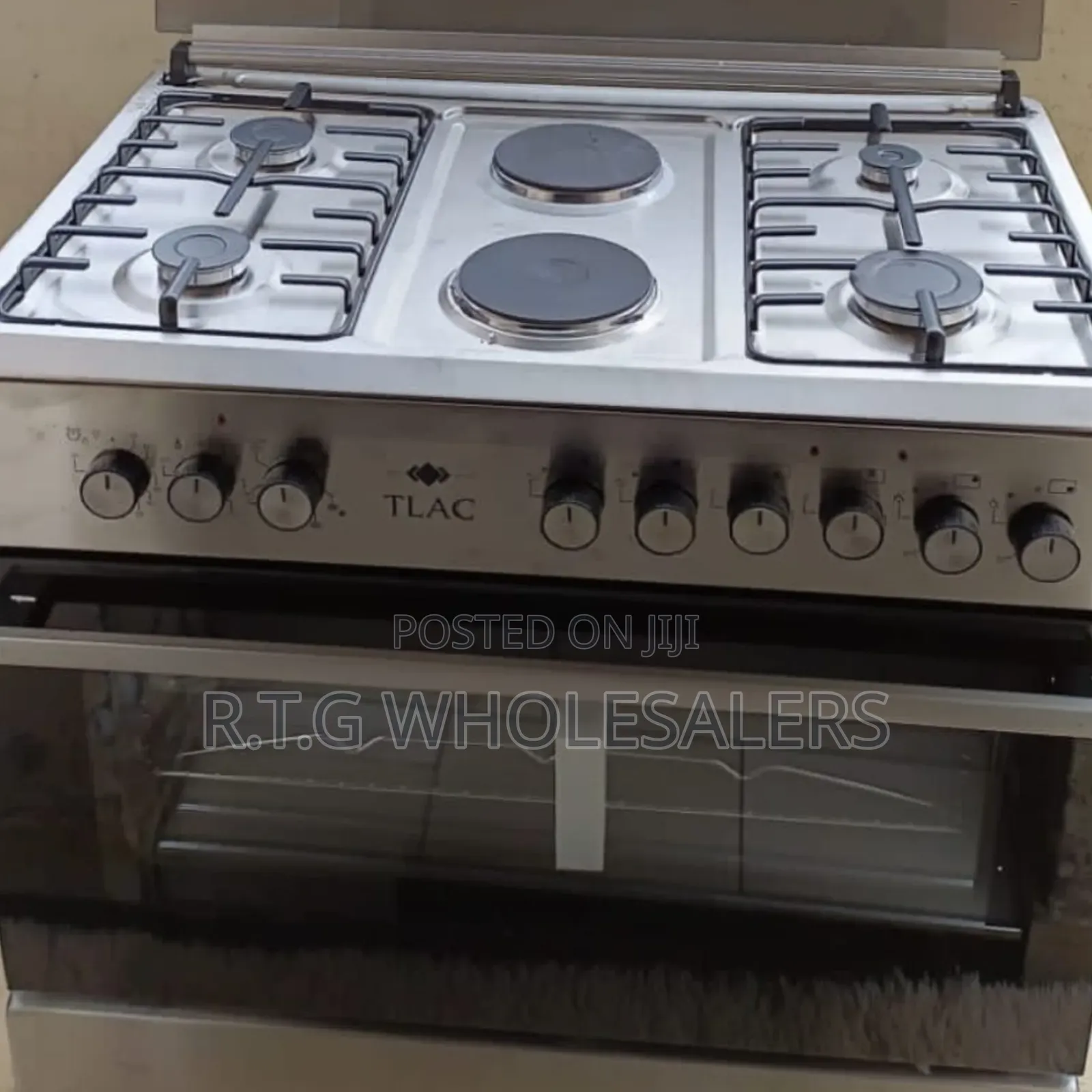 Tlac 60×90 4 Gas + 2 Electric Hotplates Cooker
