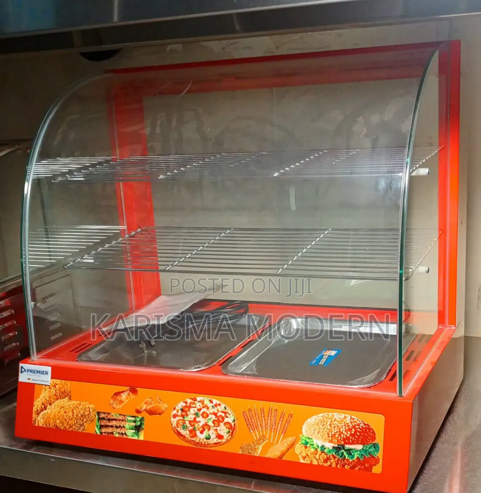 Snacks Display Warmer With Two Plates