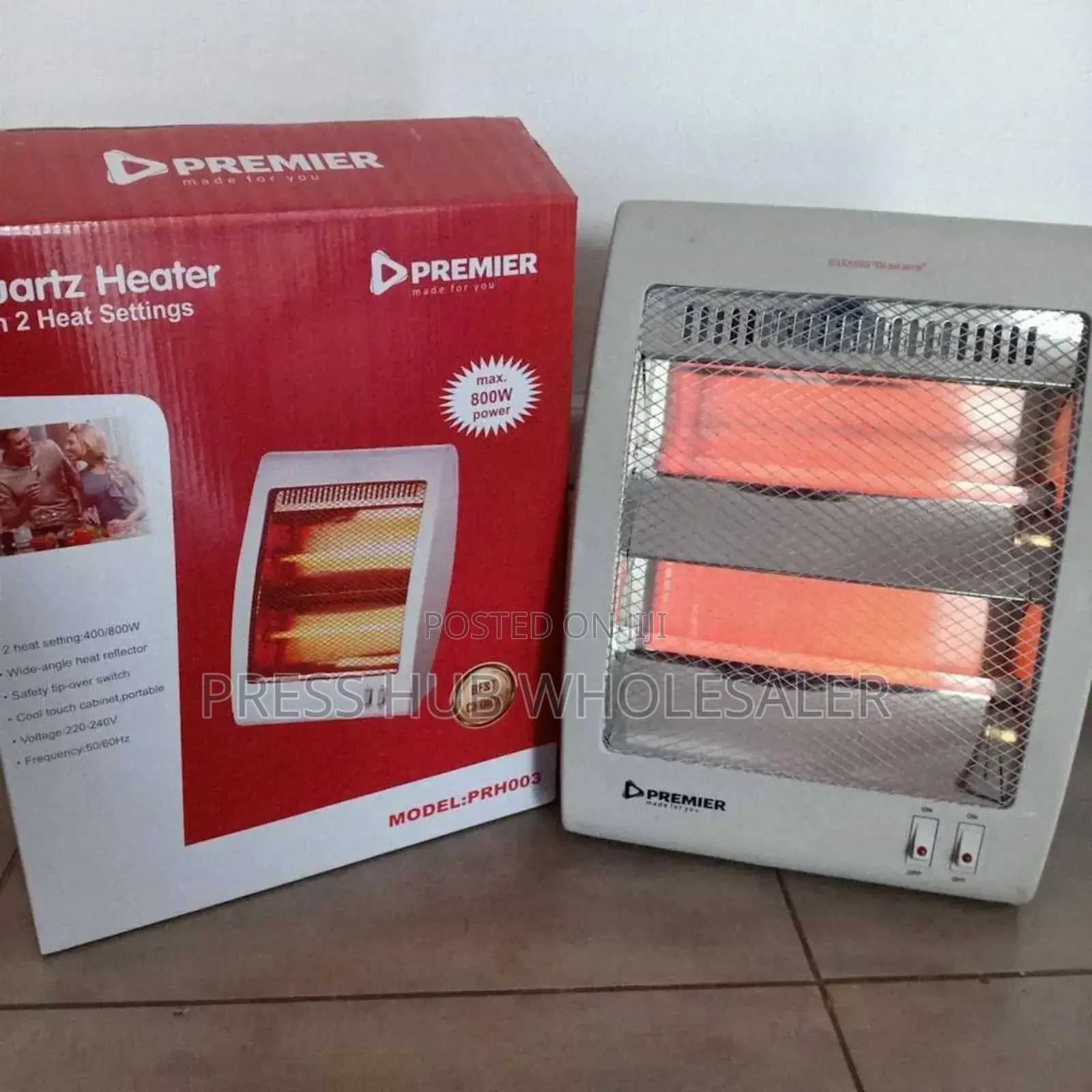 Premier Prh003 Quartz Room Heater. ; +