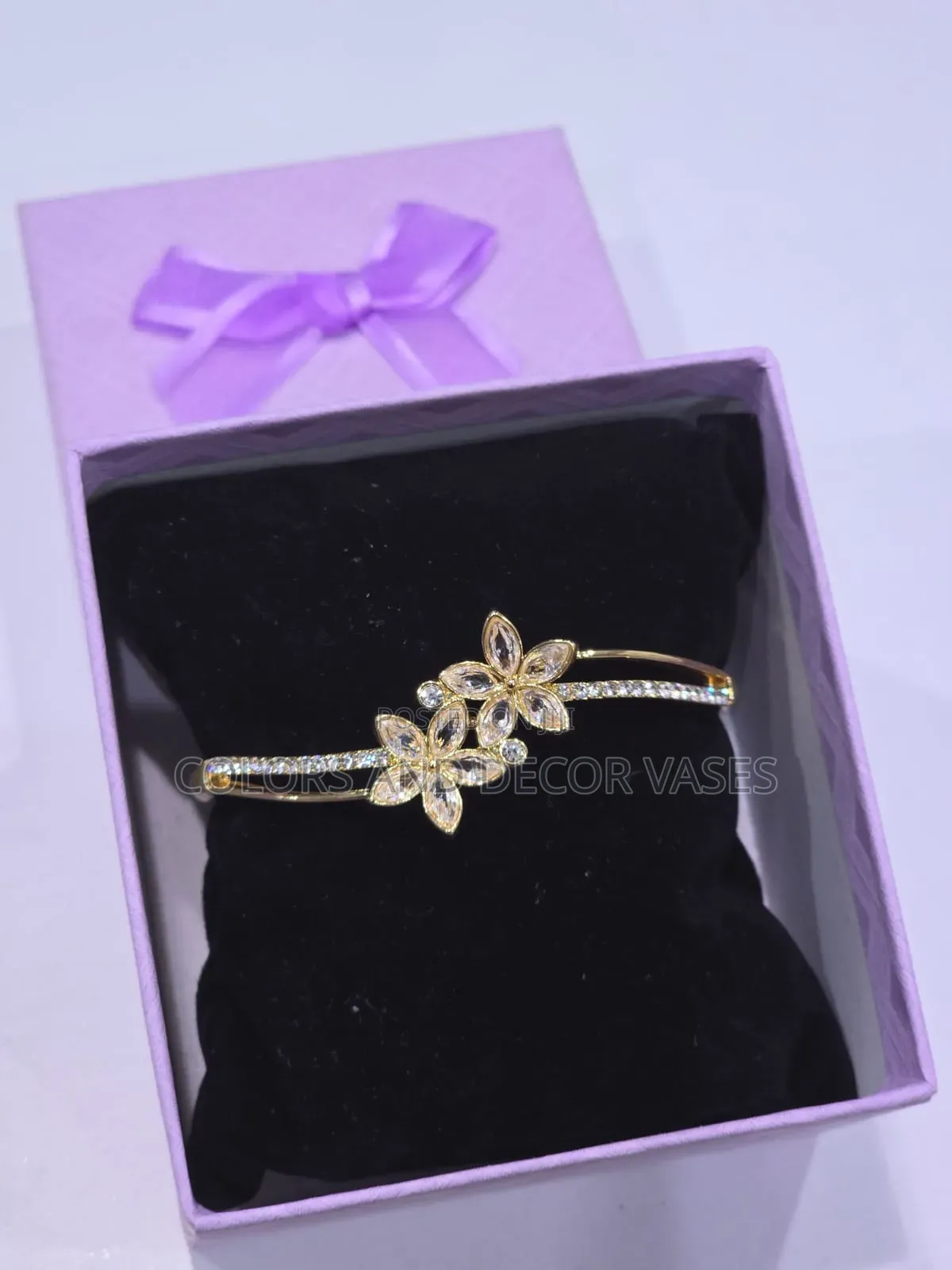 Golden Charm Wristlet