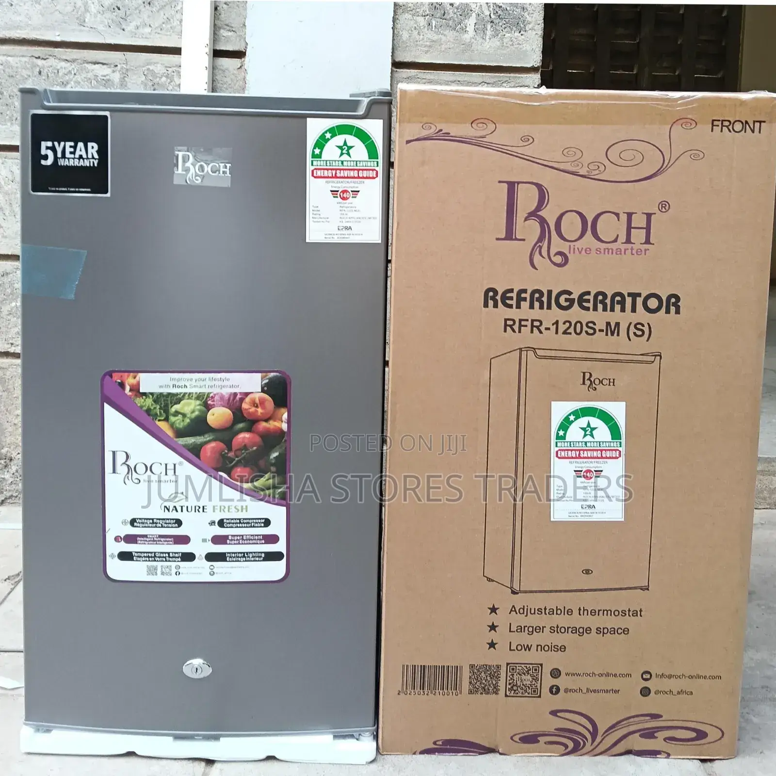 Roch RFR-120-S-M Single Door Fridge 90 Litres
