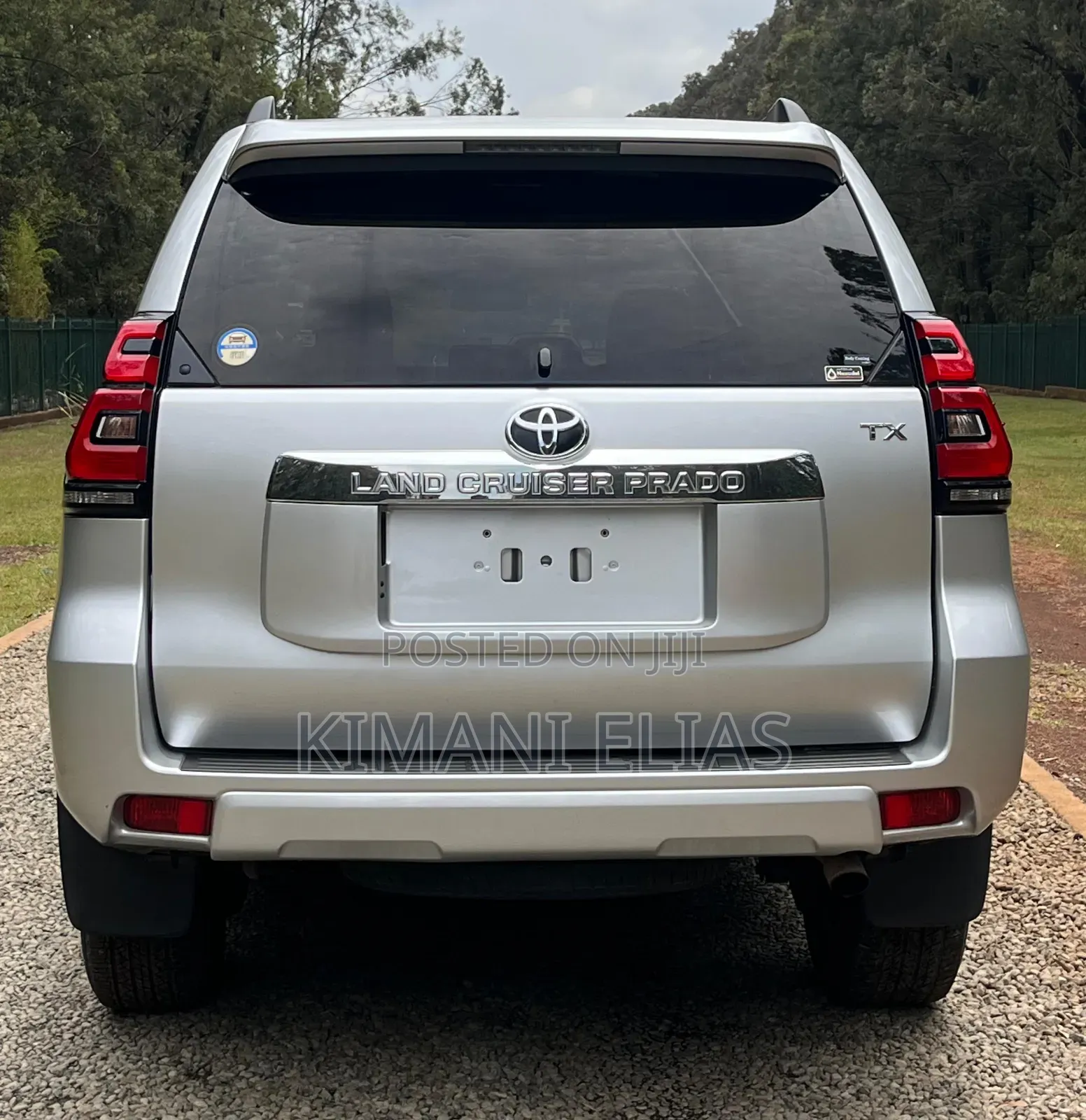Toyota Land Cruiser Prado 2.8 2019 Silver