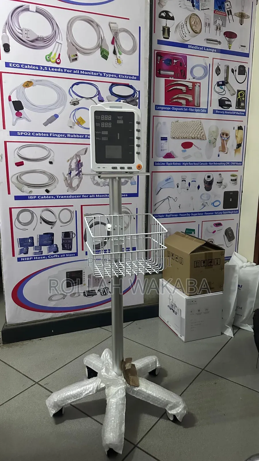 Vital Sign With Stand