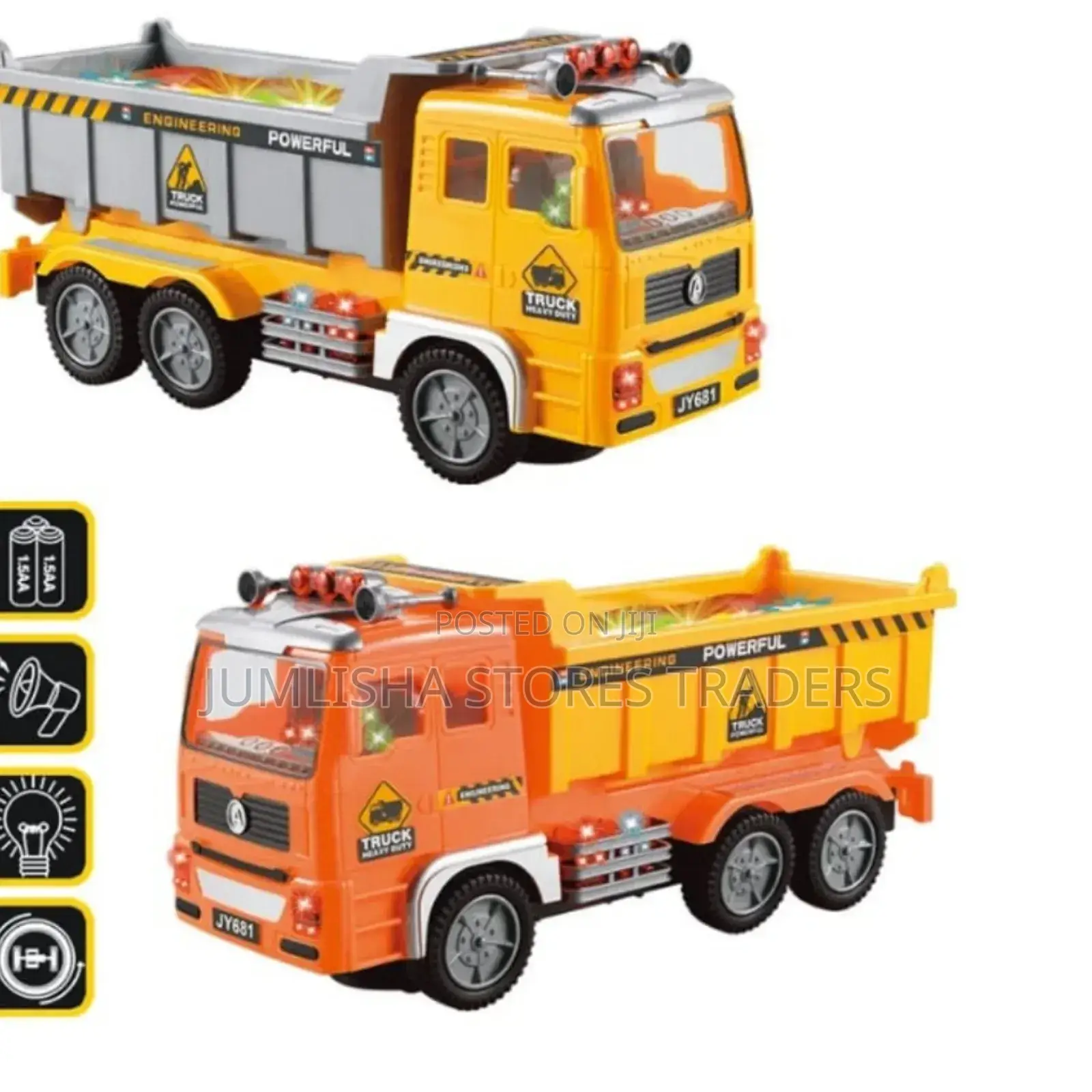 Construction Truck With Music and Lights