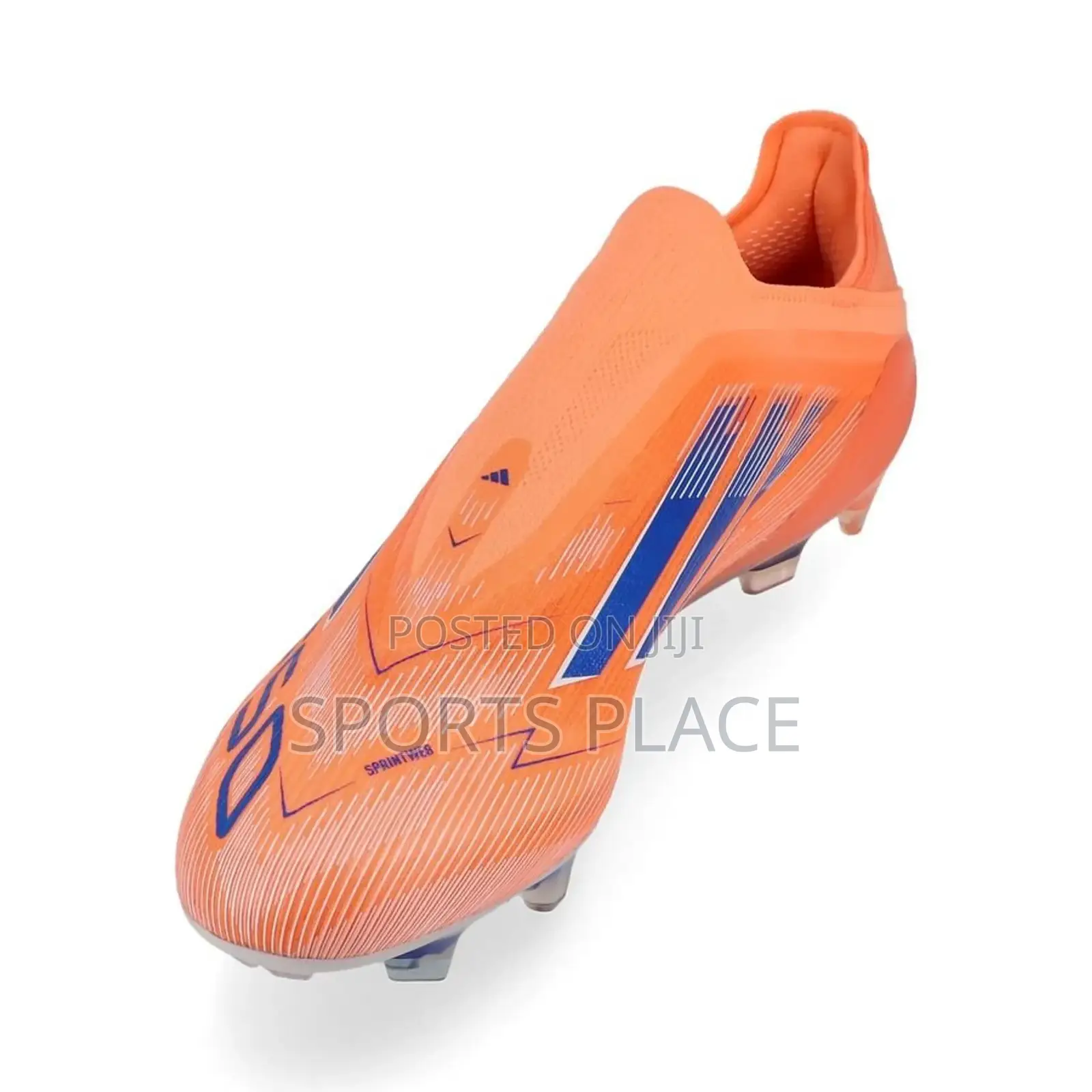 F50 Elite Laceless Beam Orange Fg Coral Blaze Soccer Footwear