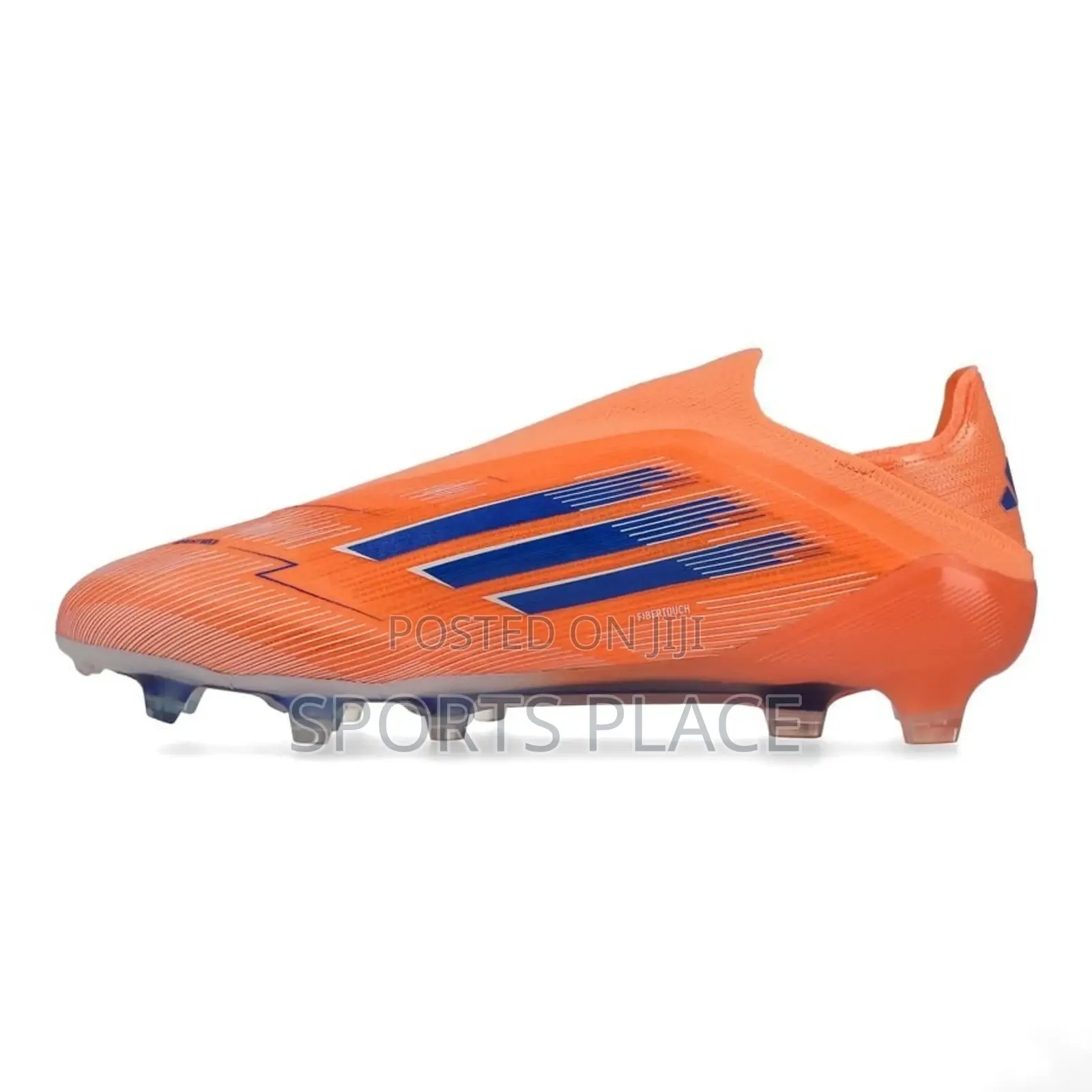 F50 Elite Laceless Beam Orange Fg Coral Blaze Soccer Footwear