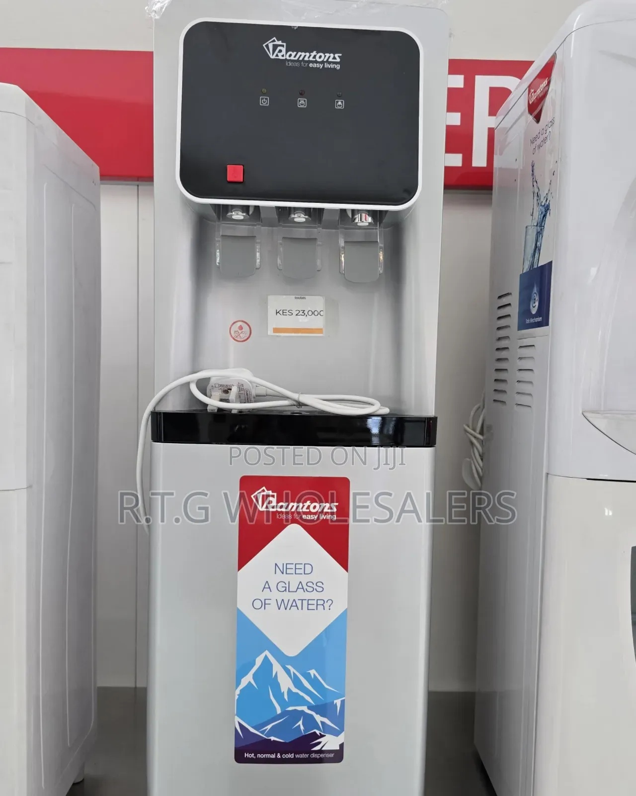 Ramtons Rm/685 Free-Standing Water Dispenser – Hot, Normal Cold