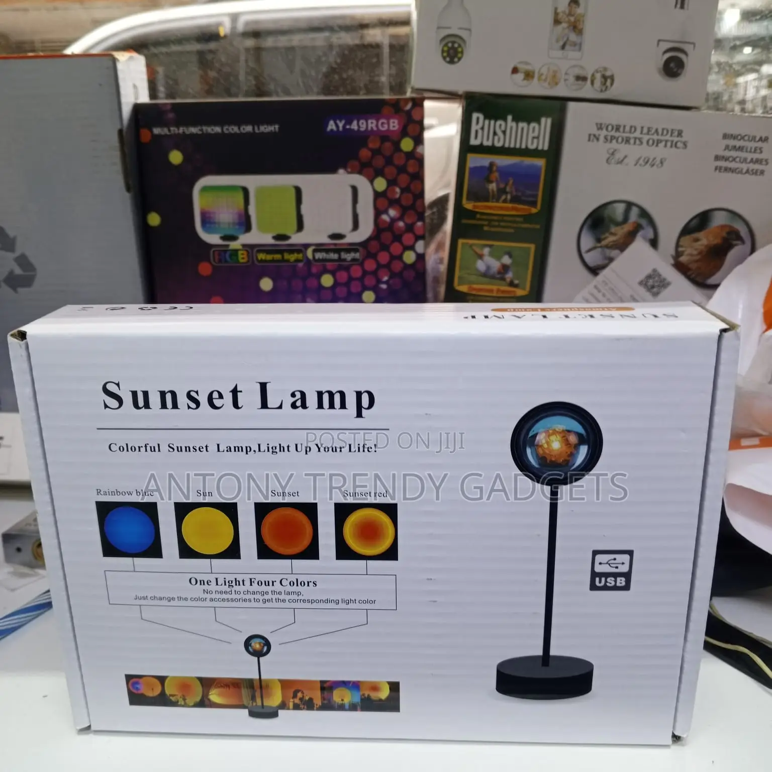 Adjustable Sunset Projection Lamp Led Mood Light