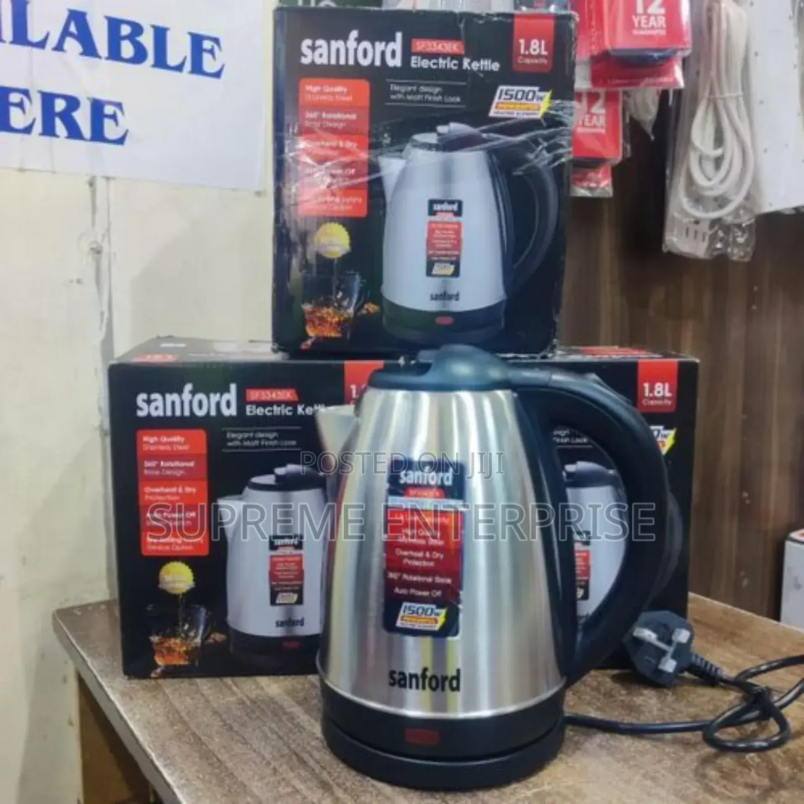 Stanford Electric Stainless Kettle