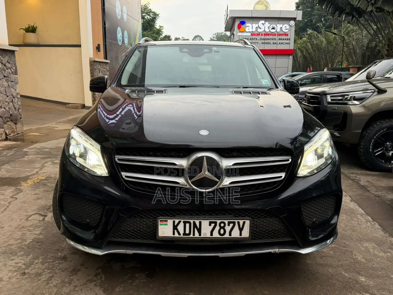 Mercedes-Benz GLE-Class GLE 350d 4MATIC 2016 Black