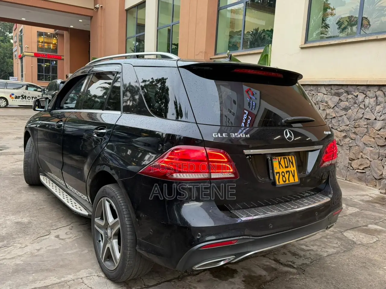Mercedes-Benz GLE-Class GLE 350d 4MATIC 2016 Black