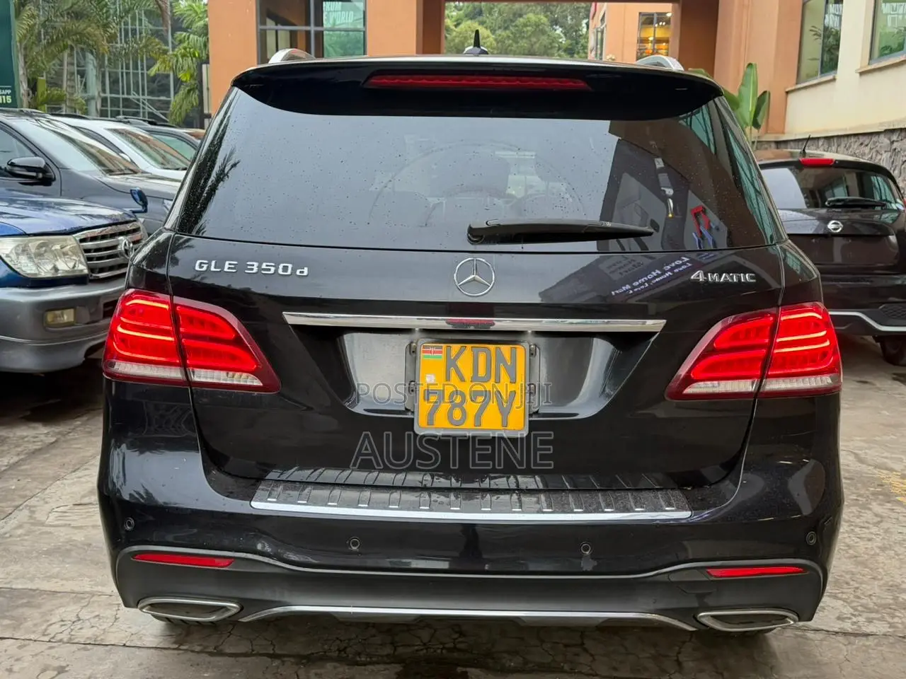 Mercedes-Benz GLE-Class GLE 350d 4MATIC 2016 Black