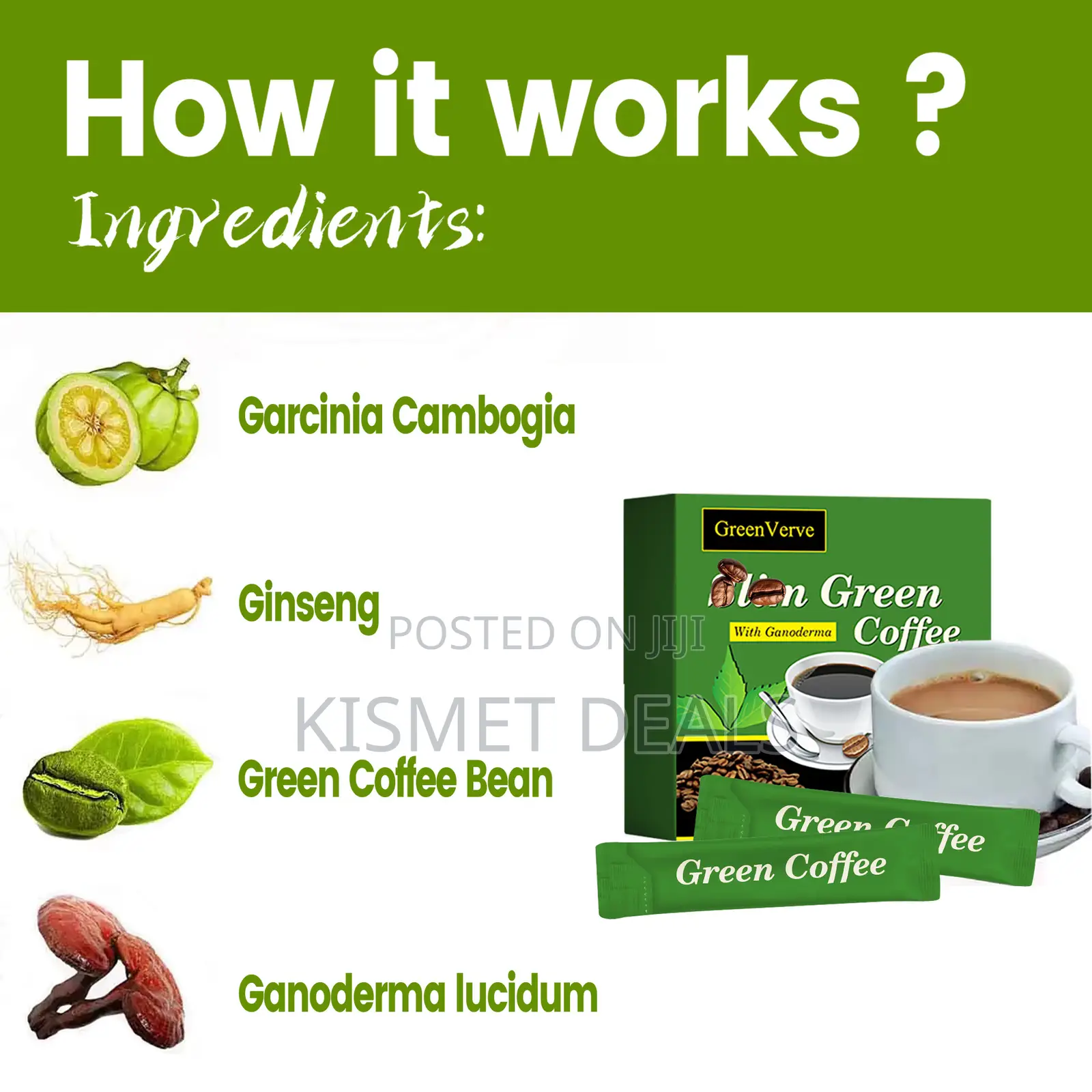 Healthy Weight Loss Slim Green Coffee