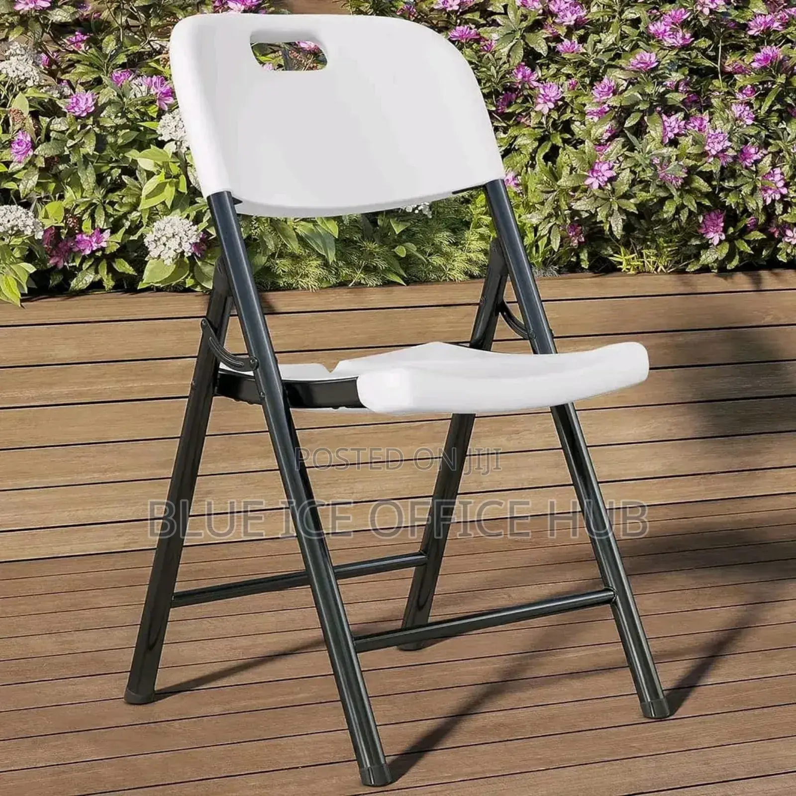 White Outdoor Folding Chair